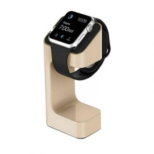 Aquarius Charger Stand Holder Charging Dock Station For Watch, Gold