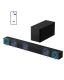 ULTIMEA 5.1CH Surround Sound Bar with Subwoofer, Dolby Atmos, VoiceMX, BassMX, APP, 300W Soundbar for Smart TV, Home Theater Surround Sound System for TV, BT 5.4, Poseidon M60